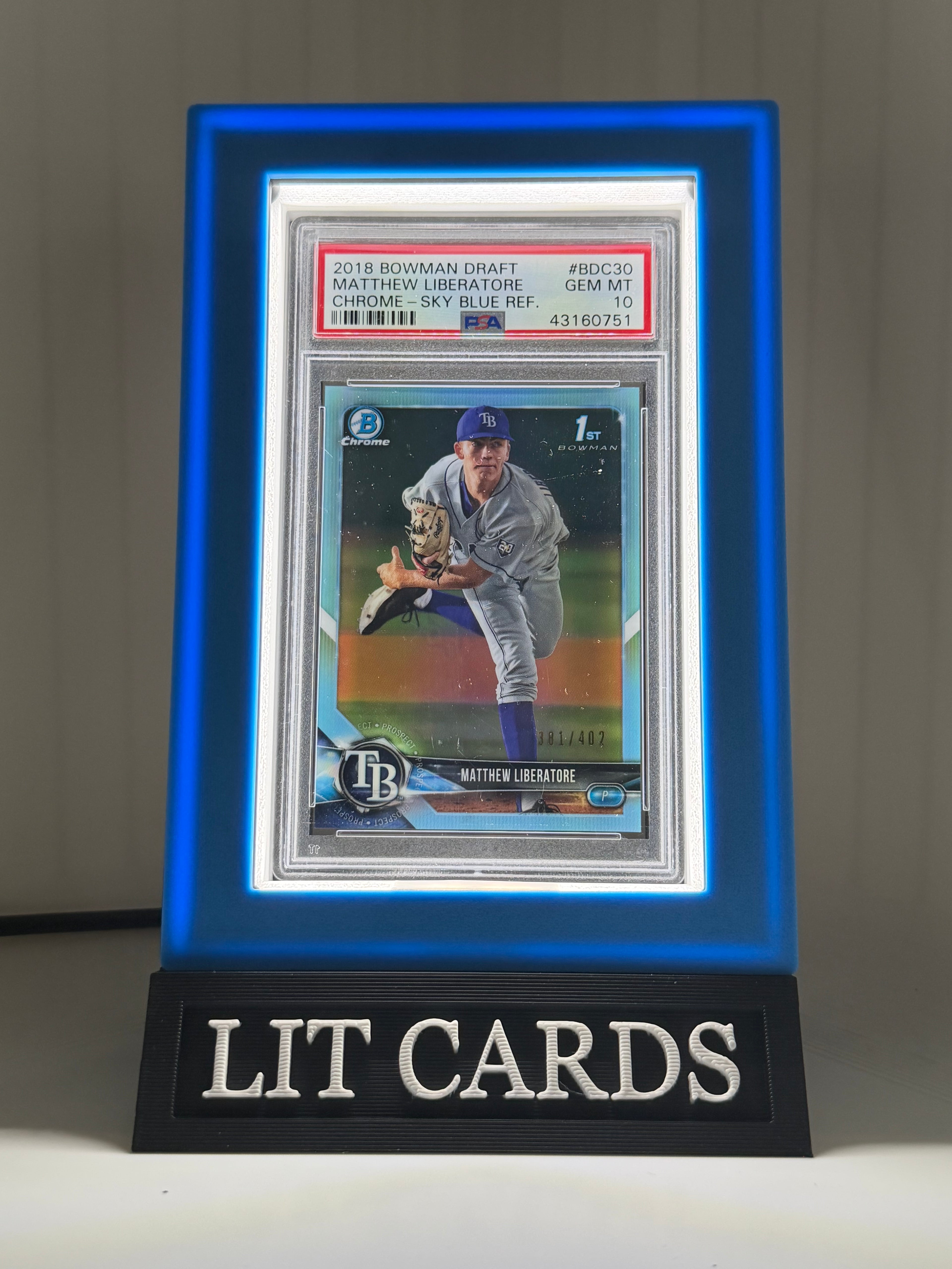 LIT Cards Halo Face Plate